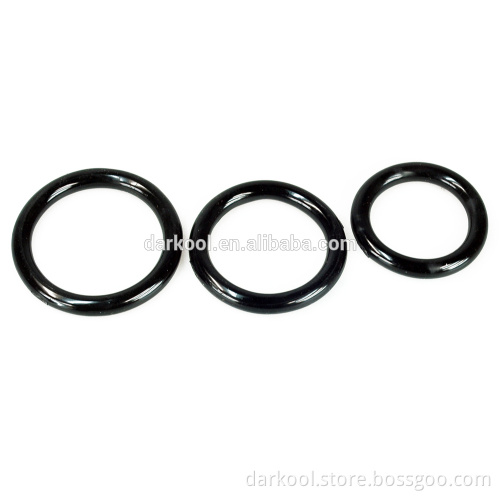 C013/High quality Erection triple rubber cock rings men sex toy